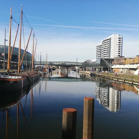 Ferienwohnung Breitschuhs Havenwelten Bremerhaven Eksteriør bilde
