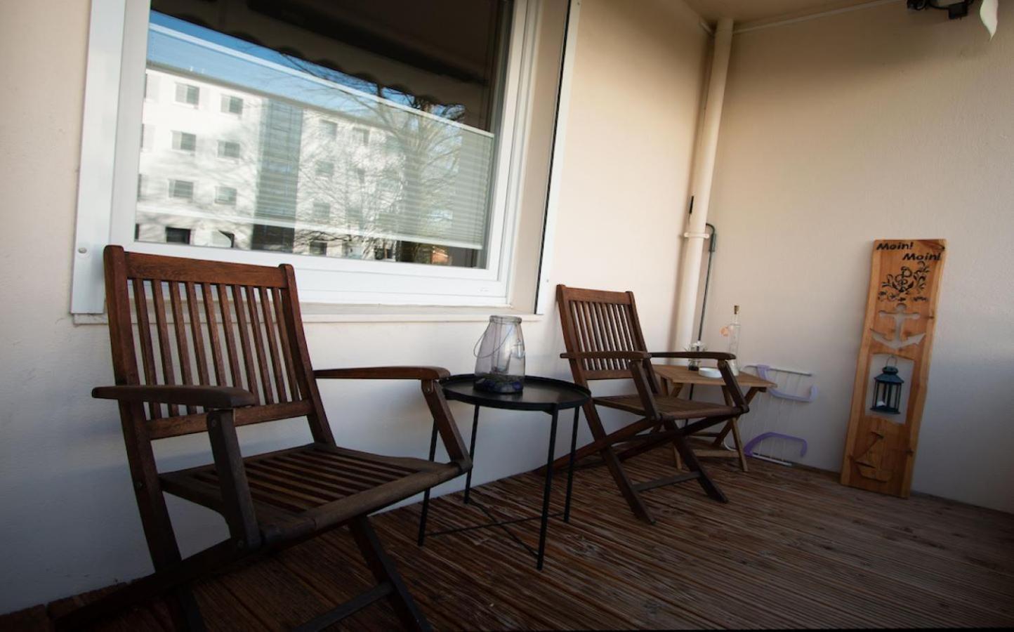 Ferienwohnung Breitschuhs Havenwelten Bremerhaven Eksteriør bilde